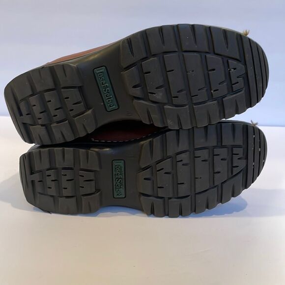 Joseph Seibel Men’s Brown Leather Hiking Boots Size 40 US Size 7 - Picture 8 of 8